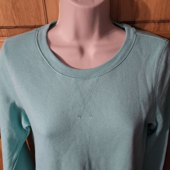 Tek Gear Junior Women's Sweatshirt Small Pullover Thumb Holes Crew Neck - Picture 4 of 8